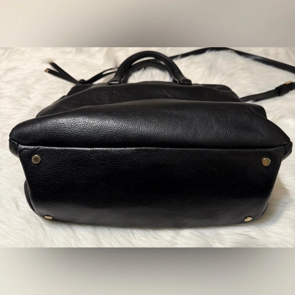 Banana Republic Vintage Hartford Satchel Leather Tote - Picture 9 of 16